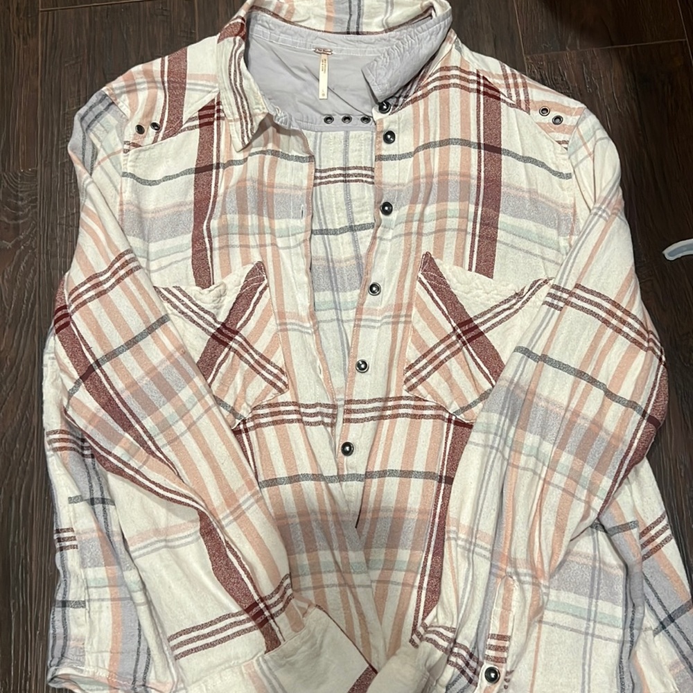 Free people button down